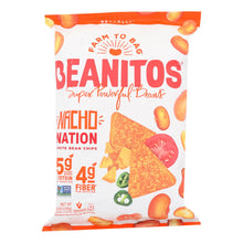 Load image into Gallery viewer, Beanitos - White Bean Chips - Nacho Nation - Case Of 6 - 4.5 Oz.