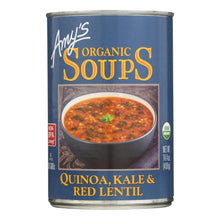 Load image into Gallery viewer, Amy&#39;s - Organic Soups - Quinoa Kale And Lentil - Case Of 12 - 14.4 Oz.