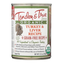 Load image into Gallery viewer, Tender &amp; True Cat Food, Turkey And Liver - Case Of 12 - 12.5 Oz