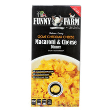 Load image into Gallery viewer, Funny Farm By La Loo&#39;s Goat Cheddar Cheese Macaroni &amp; Cheese Dinner  - Case Of 8 - 6 Oz