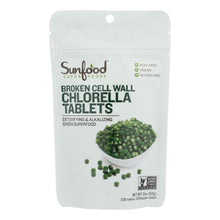 Load image into Gallery viewer, Sunfood Superfoods Chlorella Tablets  - 1 Each - 2 Oz
