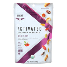 Load image into Gallery viewer, Living Intentions Organic Sprouted Trail Mix - Wild Berry - Case Of 6 - 7 Oz.