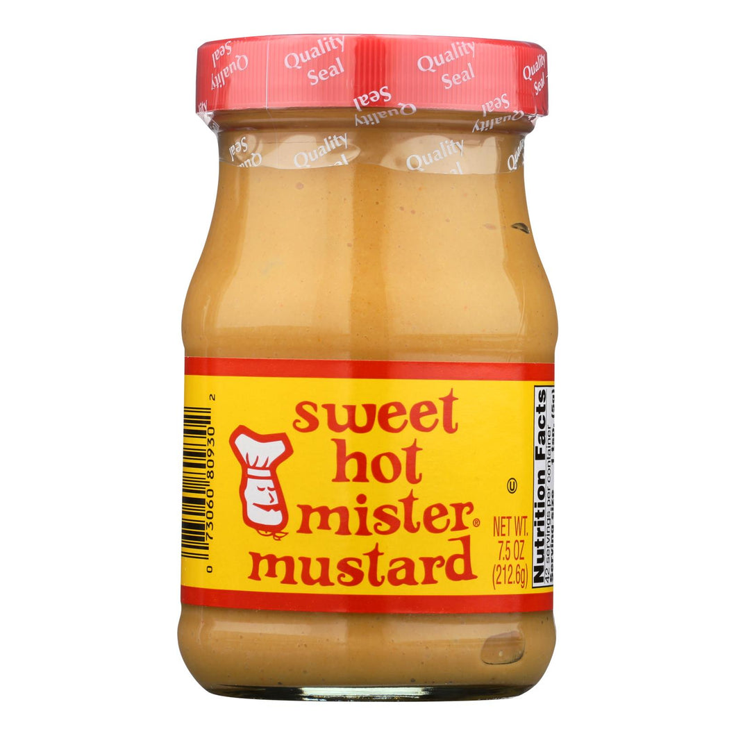 Mr. Mustard Sweet Hot Mister Mustard  - Case Of 6 - 7.5 Oz
