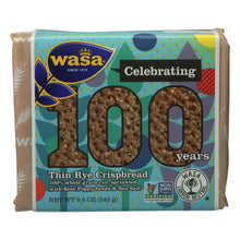 Load image into Gallery viewer, Wasa Crispbread - Crispbread Thin Rye 100 - Case Of 12 - 8.6 Oz