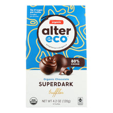 Load image into Gallery viewer, Alter Eco - Truffle Spr Dark Chocolate - Case Of 8 - 4.2 Oz