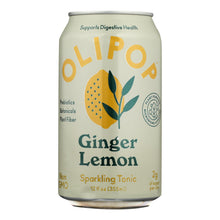 Load image into Gallery viewer, Olipop - Sprking Tonic Ginger Lemon - Case Of 12-12 Fz