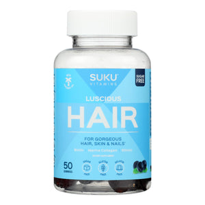 Suku Vitamins - Gummy Luscious Hair - 1 Each -50 Count