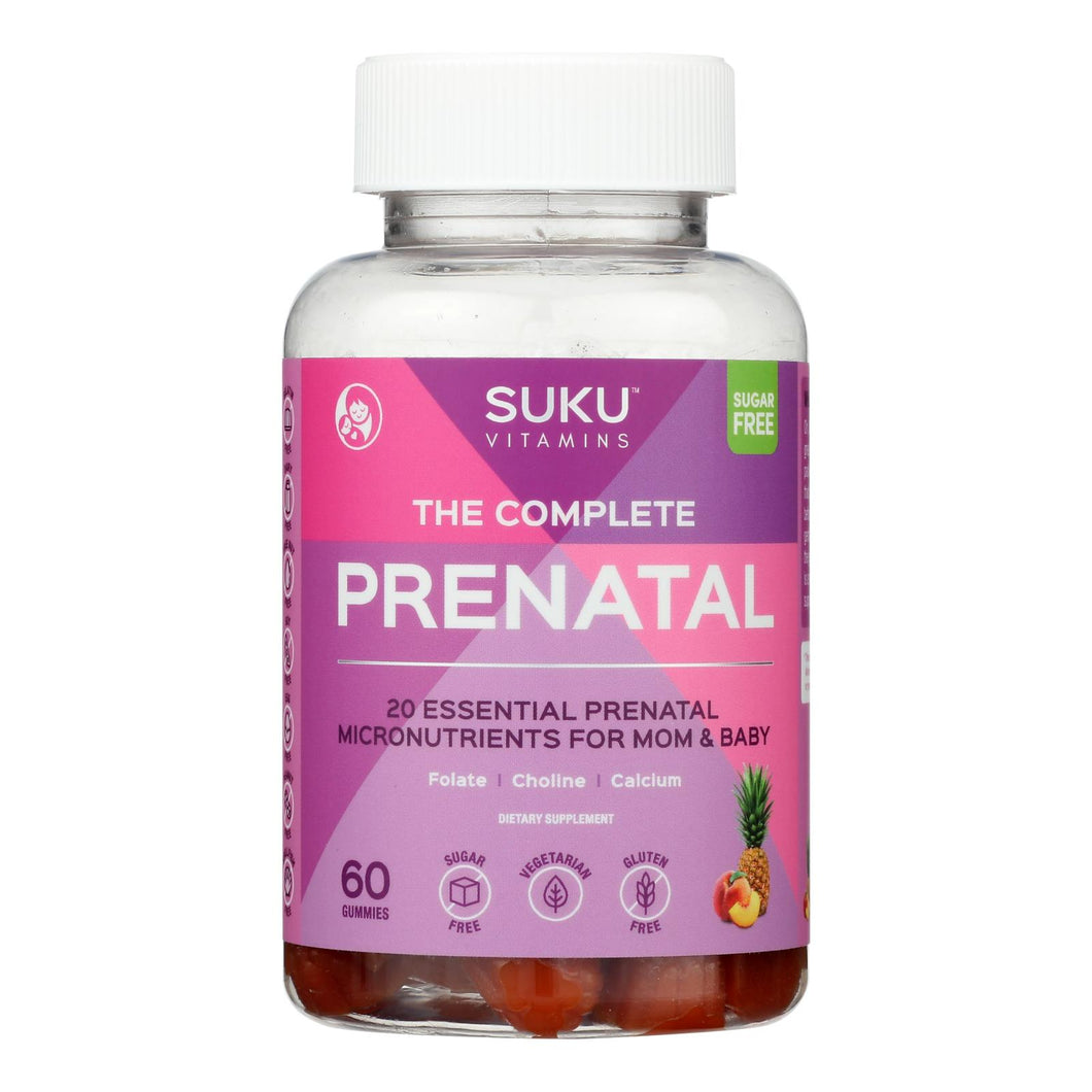 Suku Vitamins - Gummy Complete Prenatal - 1 Each -60 Count