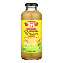 Load image into Gallery viewer, Bragg - Apple Cider Vinegar Ginger Lemon Honey Refresh - Case Of 12-16 Fz