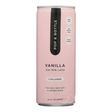 Load image into Gallery viewer, Pop &amp; Bottle - Oat Milk Latte Vanilla - Case Of 12-8 Fz