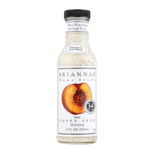 Load image into Gallery viewer, Brianna&#39;s - Salad Dressing - Poppy Seed - Case Of 6 - 12 Fl Oz.