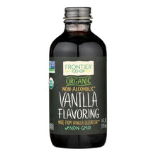 Load image into Gallery viewer, Frontier Herb Vanilla Flavoring - Organic - 4 Oz