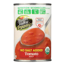Load image into Gallery viewer, Health Valley Organic Soup - Tomato No Salt Added - Case Of 12 - 15 Oz.