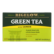 Load image into Gallery viewer, Bigelow Tea Green Tea - With Lemon - Case Of 6 - 20 Bag