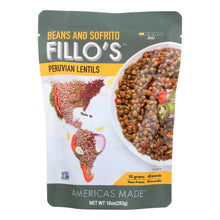 Load image into Gallery viewer, Fillo&#39;s Beans - Peruvian Lentils - Case Of 6 - 10 Oz.