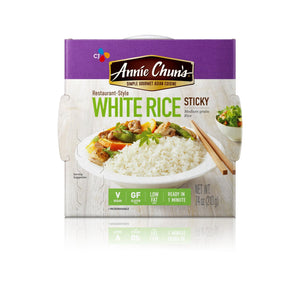 Annie Chun's Rice Express White Sticky Rice - Case Of 6 - 7.4 Oz.