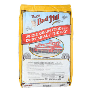 Bob's Red Mill Gluten Free Old Fashion Rolled Oats - Single Bulk Item - 25lb