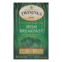 Load image into Gallery viewer, Twinings Tea Breakfast Tea - Irish - Case Of 6 - 20 Bags
