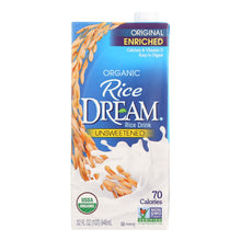 Load image into Gallery viewer, Rice Dream Organic Rice Drink - Original - Case Of 12 - 32 Fl Oz.