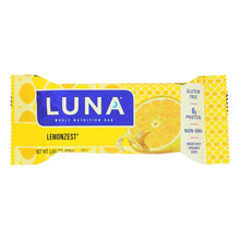 Load image into Gallery viewer, Clif Bar Luna Bar - Organic Lemon Zest - Case Of 15 - 1.69 Oz
