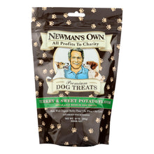 Load image into Gallery viewer, Newman&#39;s Own Organics Turkey And Sweet Potato Treats - Organic - Case Of 6 - 10 Oz.