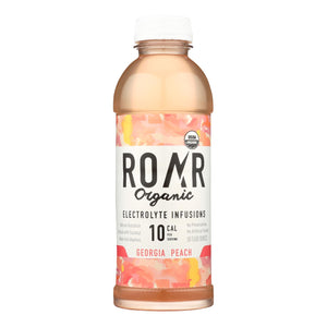 Roar Organic - Water Og2 Georgia Peach - Cs Of 12-18 Fz