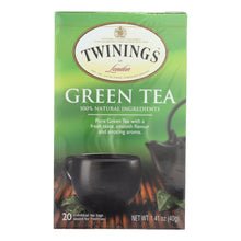 Load image into Gallery viewer, Twinings Tea Green Tea - Natural - Case Of 6 - 20 Bags