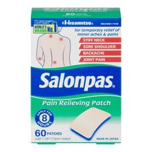 Load image into Gallery viewer, Salonpas - Salonpas Pain Rel Patch - 1 Each - 60 Ct