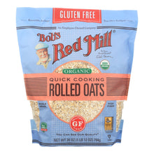 Load image into Gallery viewer, Bob&#39;s Red Mill - Organic Quick Cooking Rolled Oats - Gluten Free - Case Of 4-28 Oz