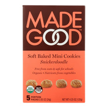 Load image into Gallery viewer, Made Good - Cookies Soft Mini Snickerdoodle - Case Of 6 - 4.25 Oz
