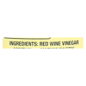Alessi - Vinegar - Red Wine Vinegar - Case Of 6 - 12.75 Fl Oz.
