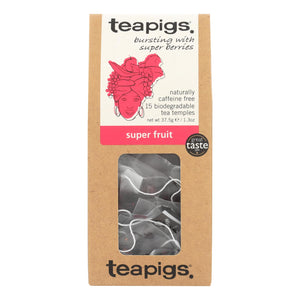 Teapigs Super Fruits Bursting With Super Berries Tea  - Case Of 6 - 15 Ct