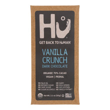 Load image into Gallery viewer, Hu - Dark Chocolate Bar Vanilla Crunch - Case Of 12-2.1 Oz