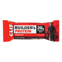 Load image into Gallery viewer, Clif Bar Builder Bar - Chocolate - Case Of 12 - 2.4 Oz