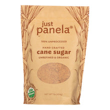 Load image into Gallery viewer, Just Panela Handcrafted Unrefined &amp; Organic Cane Sugar  - Case Of 8 - 16 Oz