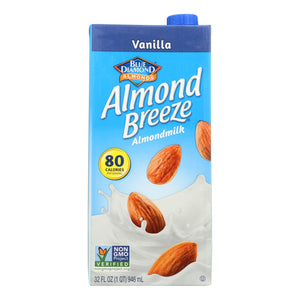 Almond Breeze - Almond Milk - Vanilla - Case Of 12 - 32 Fl Oz.