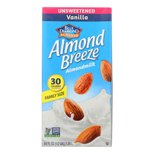 Load image into Gallery viewer, Almond Breeze - Almond Milk - Unsweetened Vanilla - Case Of 8 - 64 Fl Oz.
