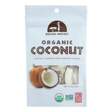 Load image into Gallery viewer, Mavuno Harvest - Organic Dried Fruit - Dried Coconut - Case Of 6 - 2 Oz.