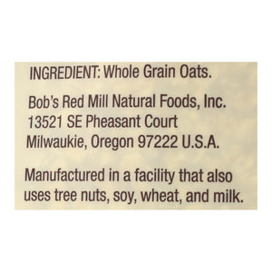 Bob's Red Mill - Quick Cooking Rolled Oats - Case Of 4-32 Oz.