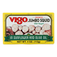 Load image into Gallery viewer, Vigo Wild Caught Octopus In Soy And Olive Oil  - Case Of 10 - 4 Oz