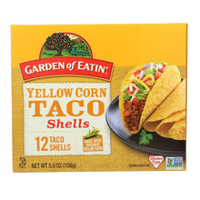 Load image into Gallery viewer, Garden Of Eatin&#39; Yellow Corn Taco Shells - Taco Shells - Case Of 12 - 5.5 Oz.