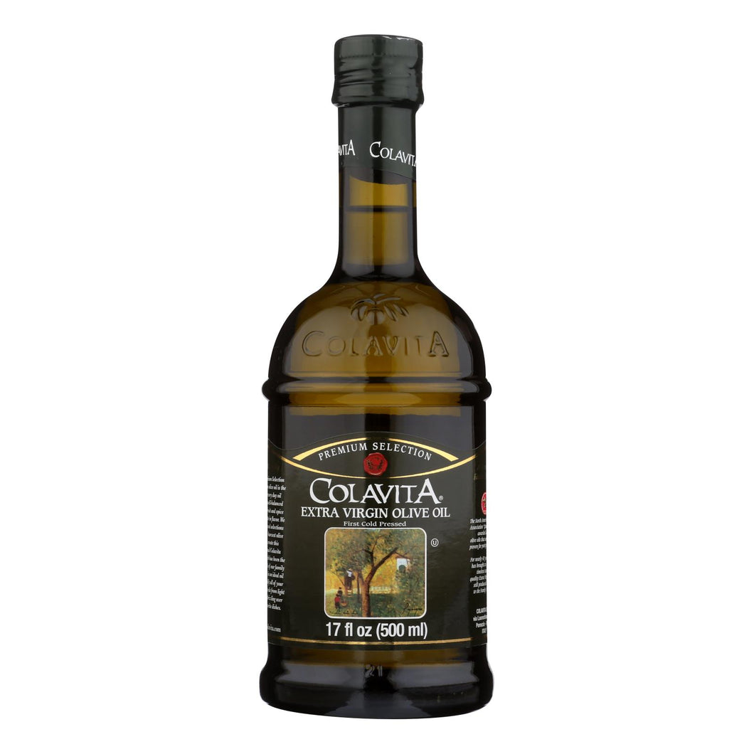 Colavita - Premium Extra Virgin Olive Oil - Case Of 6 - 17 Fl Oz.