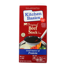 Load image into Gallery viewer, Kitchen Basics Beef Stock - Case Of 12 - 32 Fl Oz.
