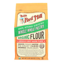 Load image into Gallery viewer, Bob&#39;s Red Mill - Organic Whole Wheat Pastry Flour - 5 Lb - Case Of 4