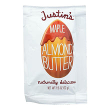 Load image into Gallery viewer, Justin&#39;s Nut Butter Squeeze Pack - Almond Butter - Maple - Case Of 10 - 1.15 Oz.
