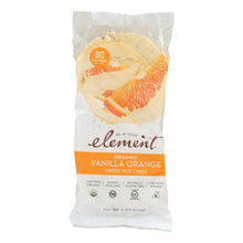 Load image into Gallery viewer, Element Organic Dipped Rice Cakes - Vanilla Orange - Case Of 6 - 3.5 Oz