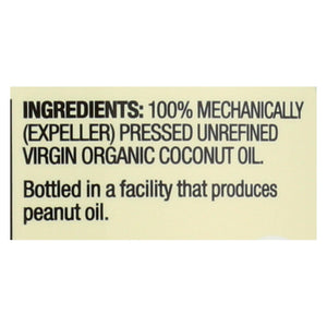 Spectrum Naturals Unrefined Organic Virgin Coconut Oil - Case Of 12 - 14 Fl Oz.