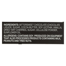 Load image into Gallery viewer, Endangered Species Natural Chocolate Bars - Dark Chocolate - 72 Percent Cocoa - Cherries - 3 Oz Bars - Case Of 12