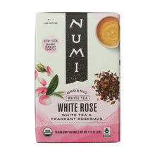 Load image into Gallery viewer, Numi Tea White Tea - White Rose - Case Of 6 - 16 Bags