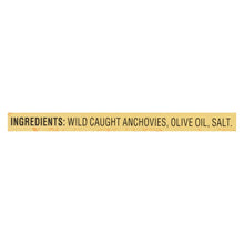 Load image into Gallery viewer, Reese Anchovies - Flat Fillets - In Pure Olive Oil - 2 Oz - Case Of 10